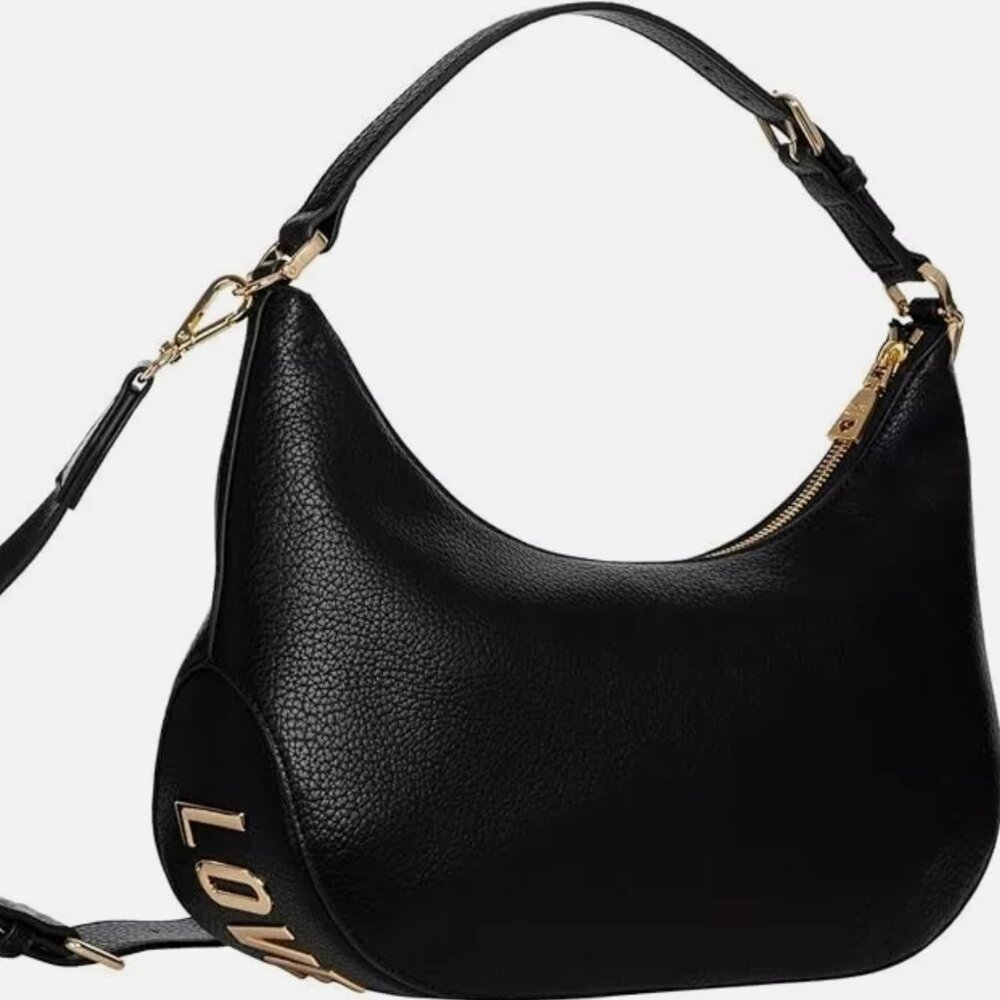 Love Moschino women hobo bags black